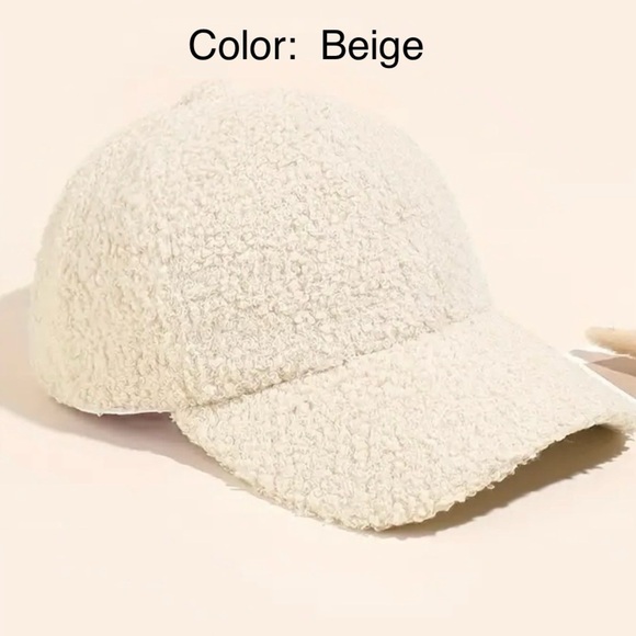 COPY - Unisex Boucle Baseball Hats - Picture 3 of 5